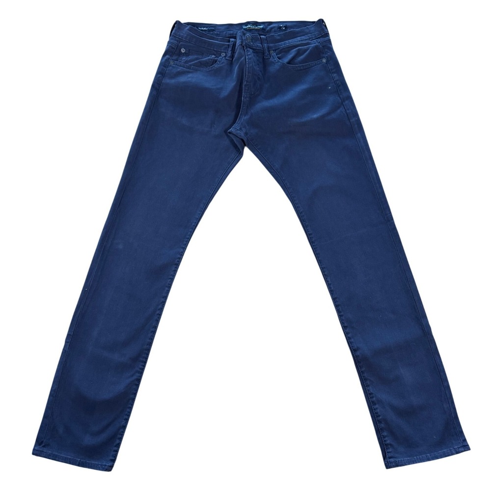Lucky Brand 110 Skinny Flat Front Pants Navy Blue 31x32 Mens EUC Preppy Casual